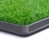 Puppy Dog Pet Potty Training Pee Grass Pad Mat House Toilet Indoor