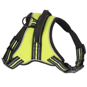 Pet Harness Medium To Large Dogs Dog (Option: Green-M)