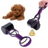 Pet Pooper Scooper Long Handle Jaw Poop Scoop Clean Pick Up Animal Waste Dog Puppy Cat Waste Picker Cleaning Tools Outdoor