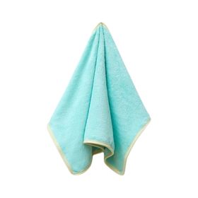 Absorbent For Pet Super Quick-drying Thickening Dog Shower Bath Towel (Option: Lake Blue-M)