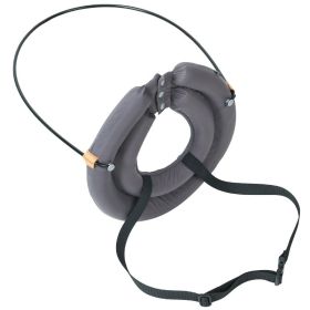 Dog Anticollision Coil Ring Pet Collar (Option: Grey-XL)